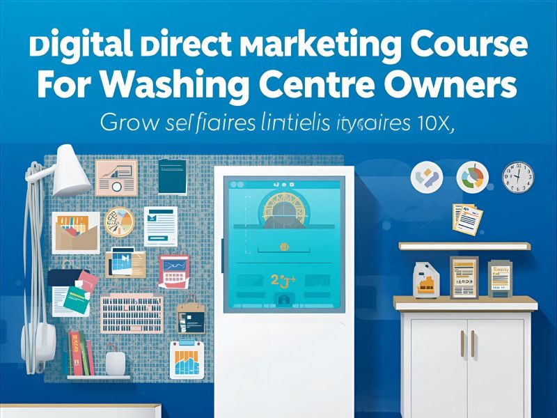 Digital Direct Marketing Course for Washing Centre Owners: Grow Your Business 10X